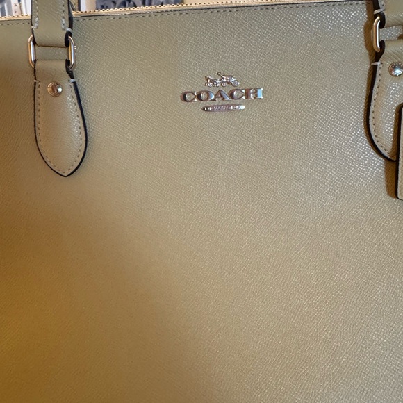 Authentic Coach Yellow Tote! - Picture 9 of 10
